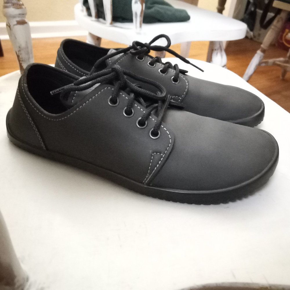 Ahinsa, Bindu 2 - Grey Nubuck, Size 38, Women's